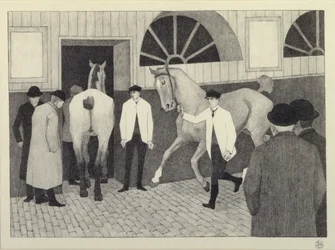 The Horse Mart (Barbican No. 1) 1920